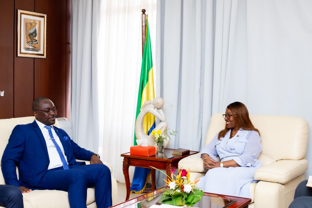 Laurence Ndong échange avec le Député de la Diaspora Zone Afrique