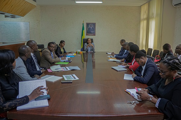 Audience avec le groupe olam gsez Gabon