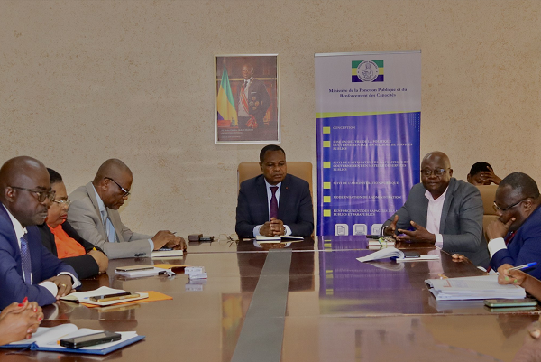 Le secretaire general en conclave avec les responsables administratifs du ministere